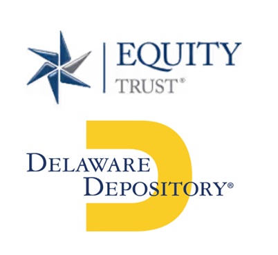 Equity Trust and Delaware Depository logos