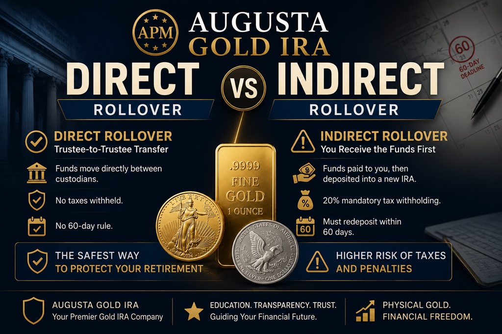 Augusta Gold IRA Direct vs Indirect Rollover