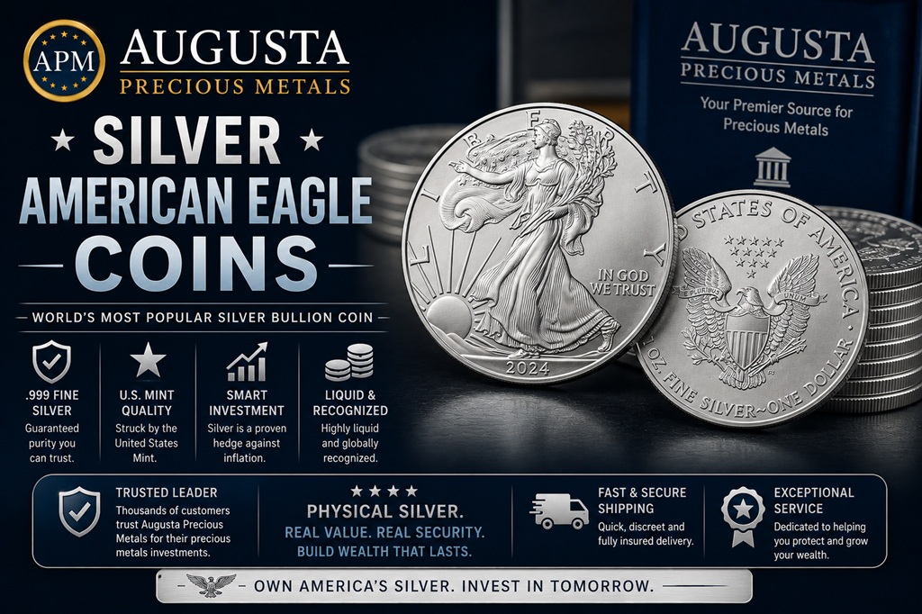 Augusta Precious Metals Silver American Eagle Coins