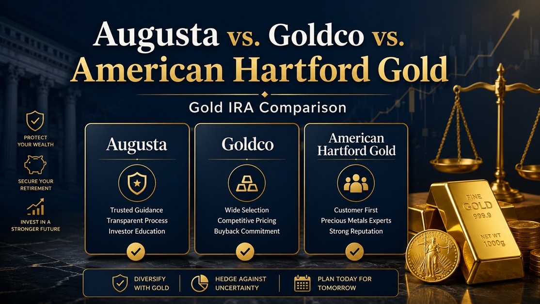 Augusta vs. Goldco vs. American Hartford Gold