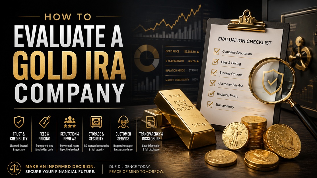 How to Evaluate a Gold IRA Company
