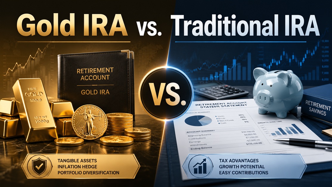 Gold IRA vs. Traditional IRA