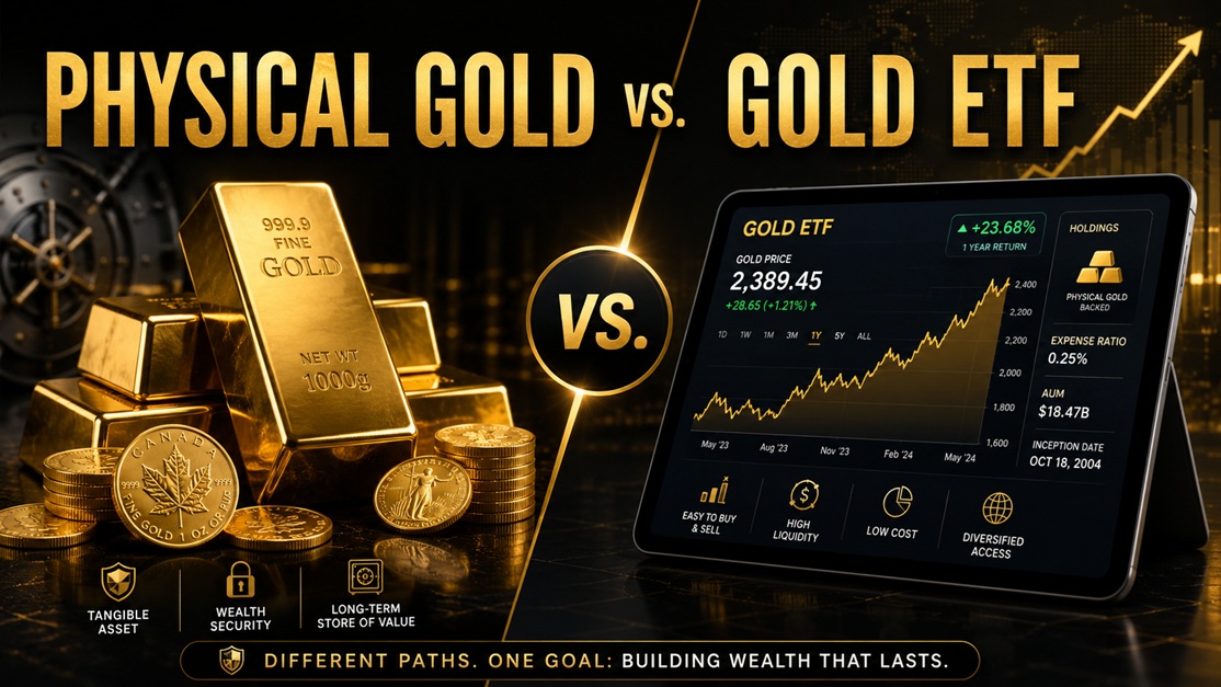 Physical Gold vs. Gold ETF in an IRA